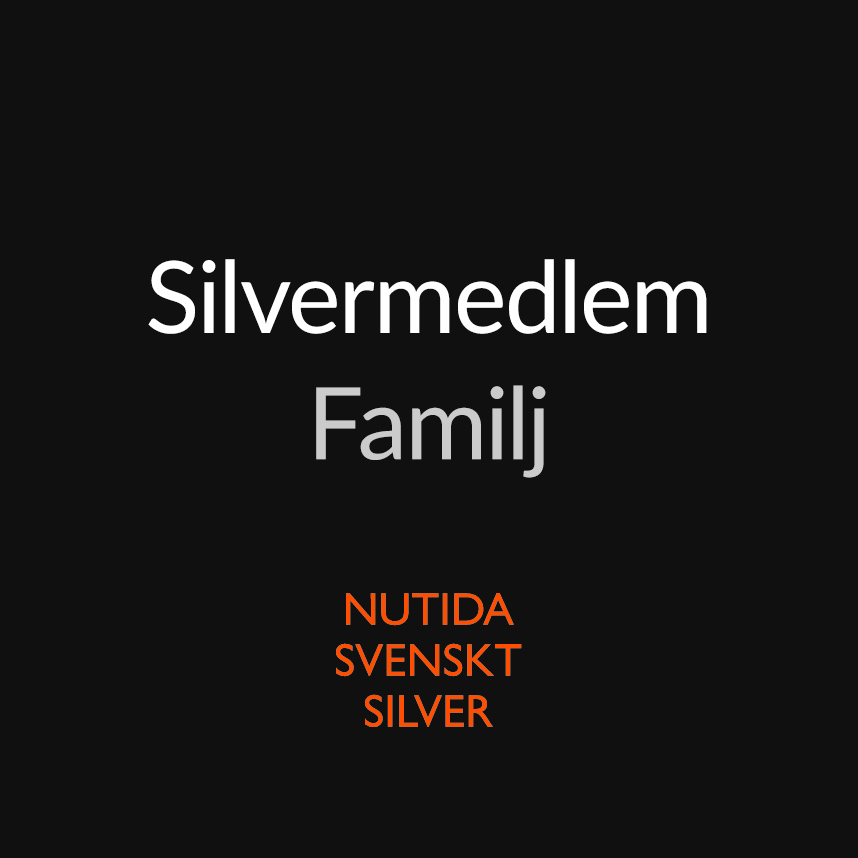 medlem familj - Nutida Svenskt Siver