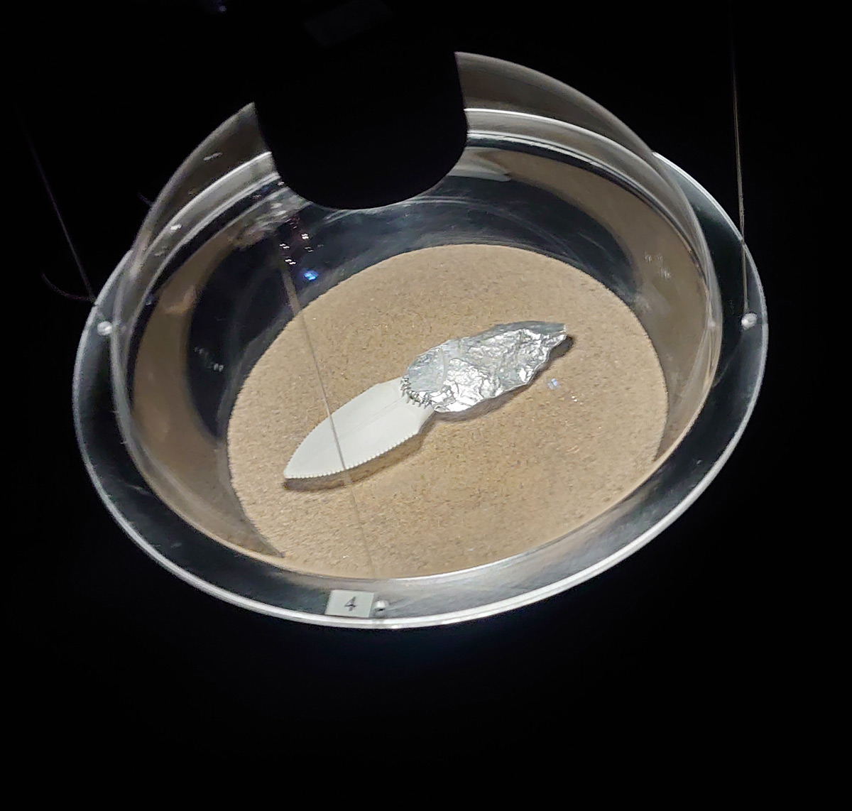 Smed: Sarah Hurtigkarl Foto: Filip Palmén. Titel: Past present