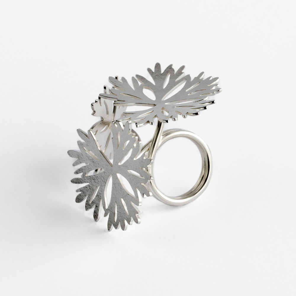 Katarina-Henriksson-Fliknäva-ring Katarina Henriksson Fliknava ring - Nutida Svenskt Siver
