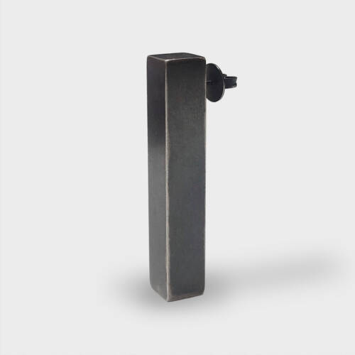 Filip Palmen Earring cuboid 1 Filip Palmen - Nutida Svenskt Siver