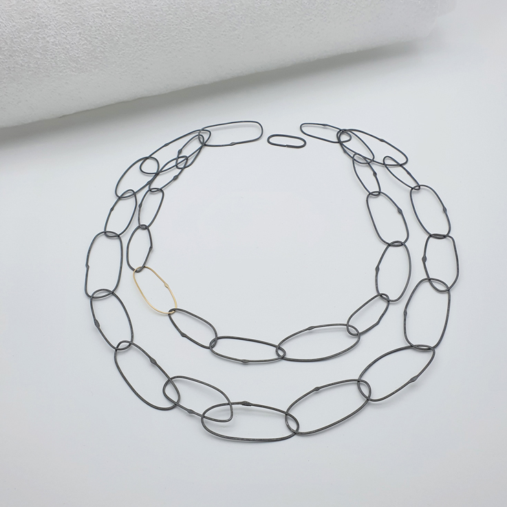 Golden black, halsband<span>Catarina Hällzon</span> - Bild 3