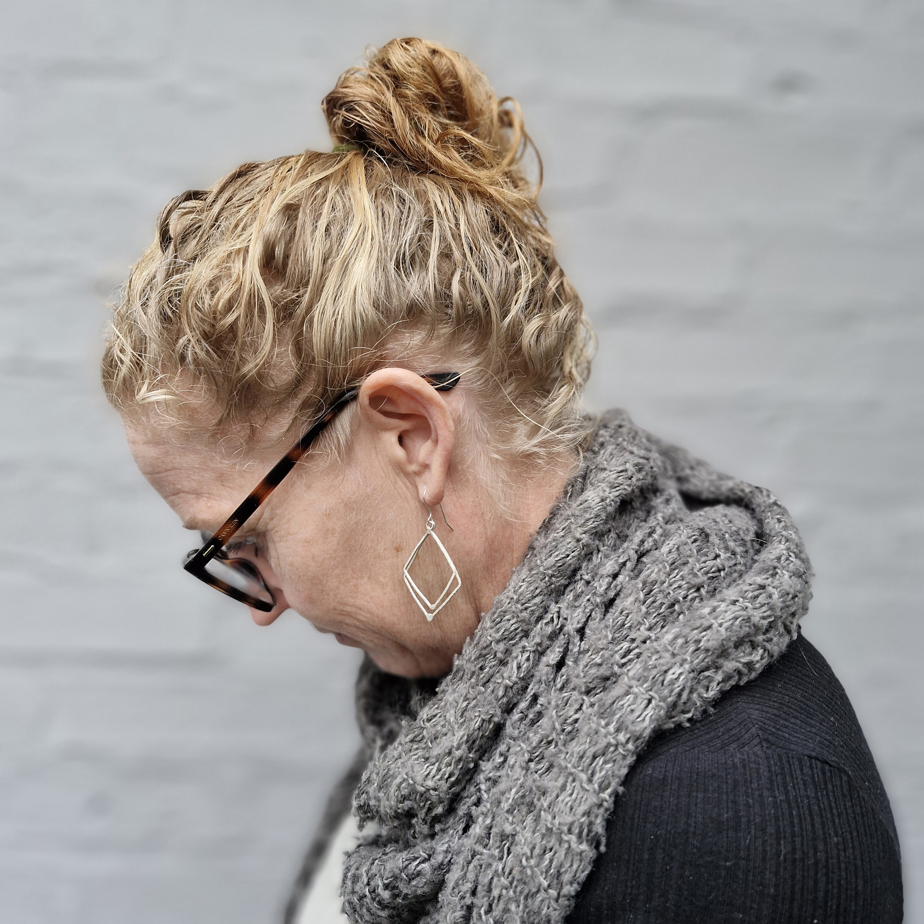 Square double silver, örhänge <span>Catarina Hällzon</span>